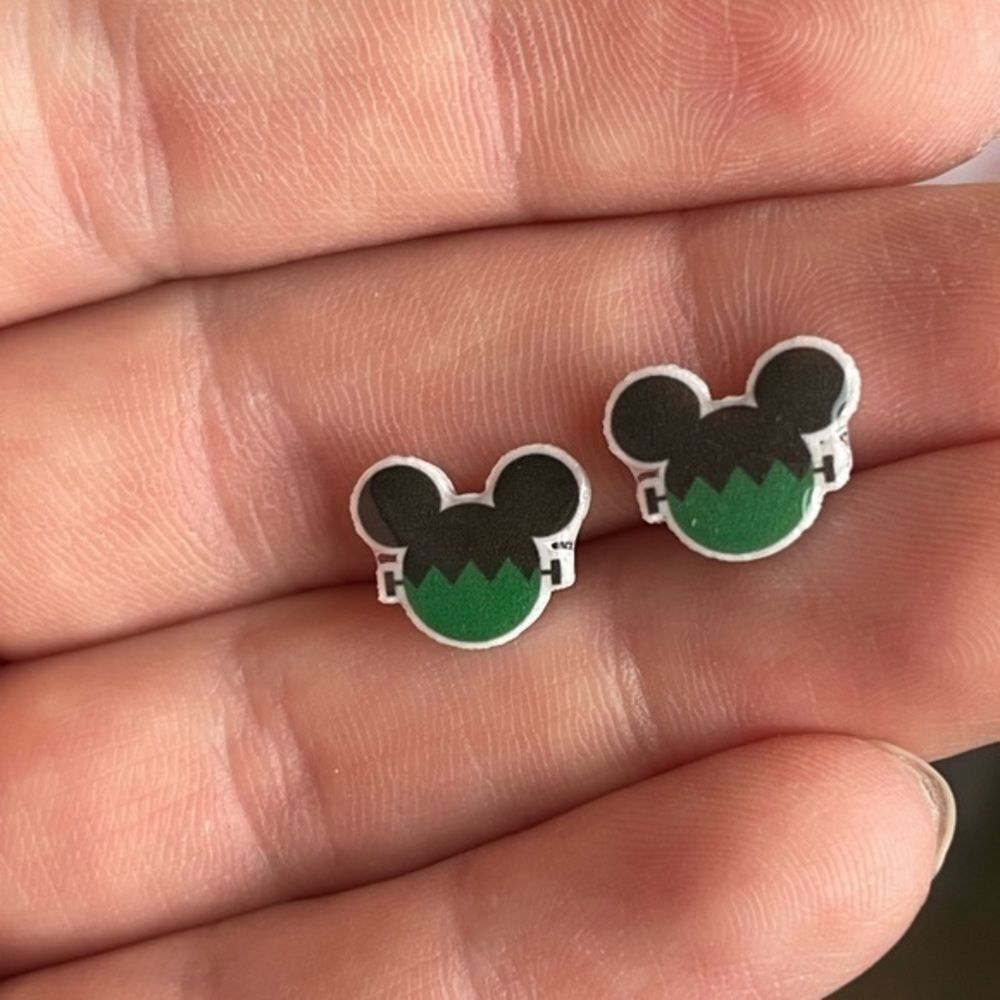 Mickey Frankenstein stud earrings​